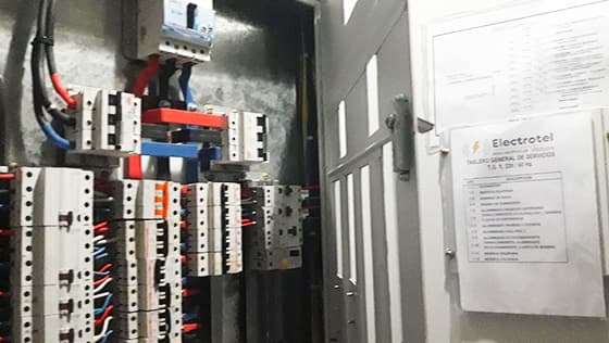 Edificio Adriatic - servicio Electrotel